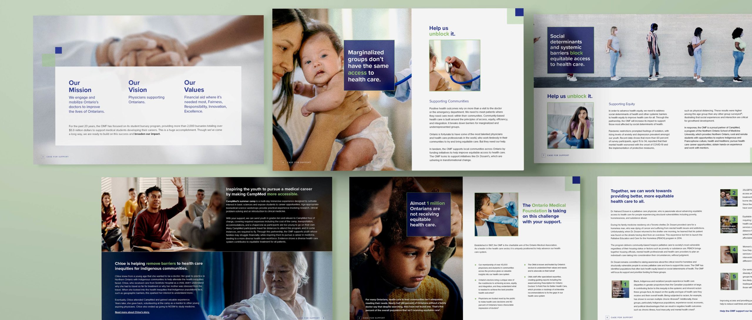 Ontario Medical Foundation - Yield Branding - Hero Image 2