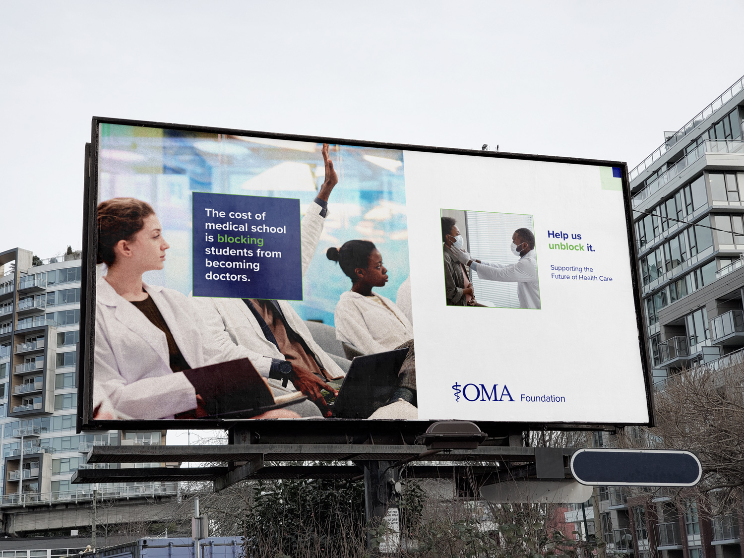 Ontario Medical Foundation - Yield Branding - Yield Branding - Side Image