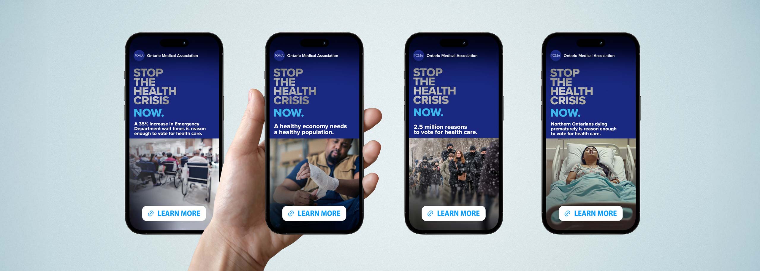 OMA Stop the Crisis - Yield Branding - Bottom Image