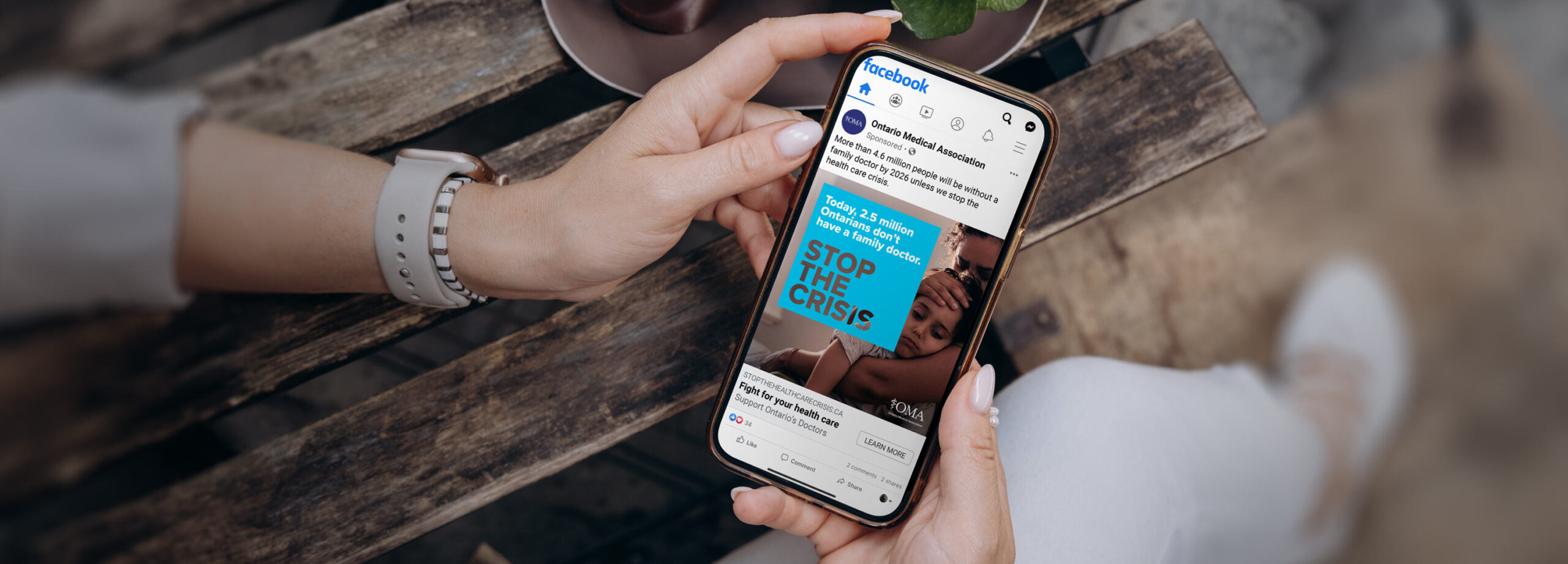 OMA Stop the Crisis - Yield Branding - Hero Image 2