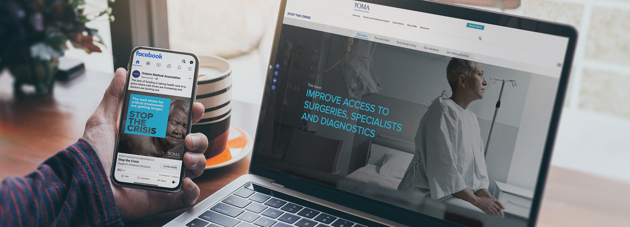 OMA Stop the Crisis - Yield Branding - Hero Image 3