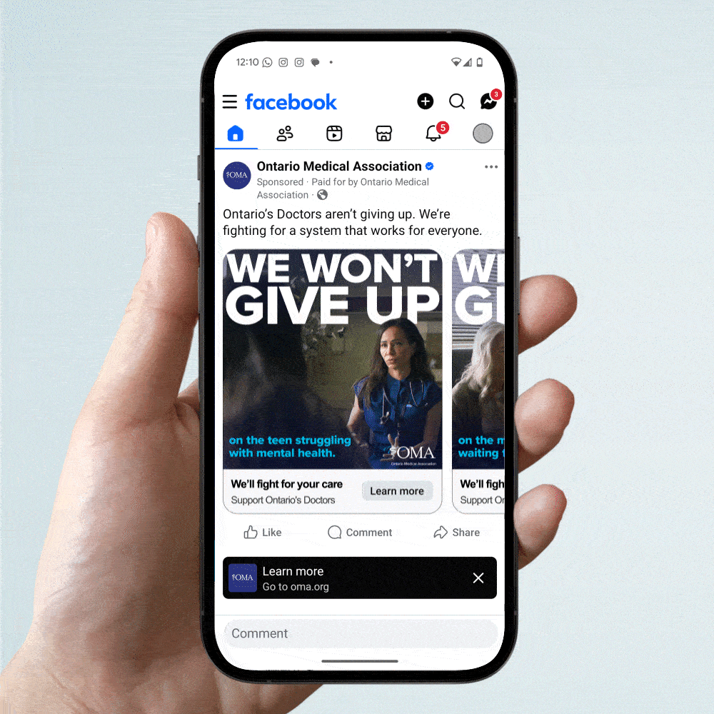 OMA – I won’t give up - Yield Branding - Side Image 2