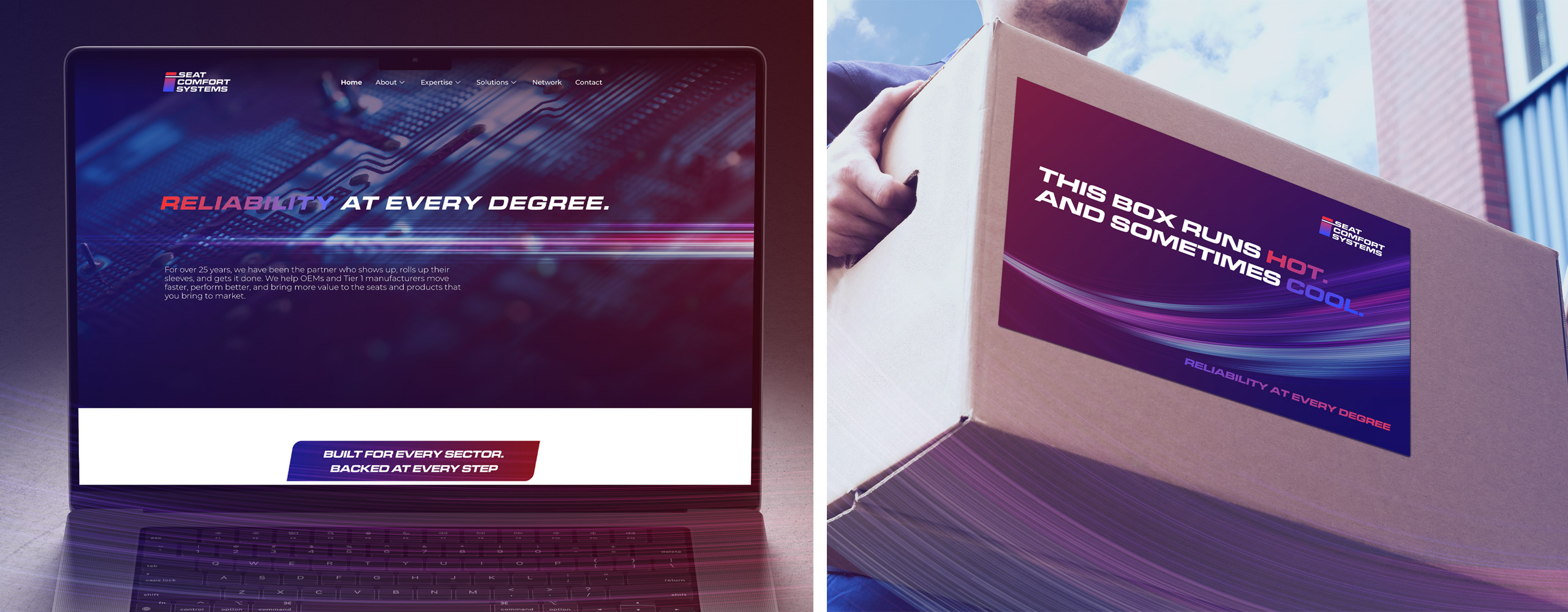 Seat Comfort Systems - Yield Branding - Hero Image 2