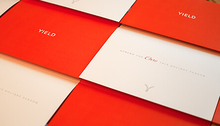 Yield Branding Holiday Card