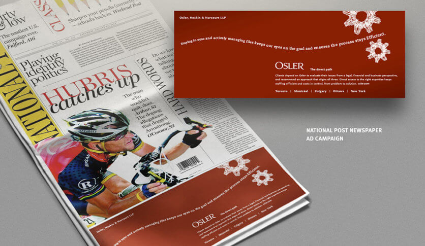 Yield launches new campaign to clear the path for Osler, Hoskin & Harcourt